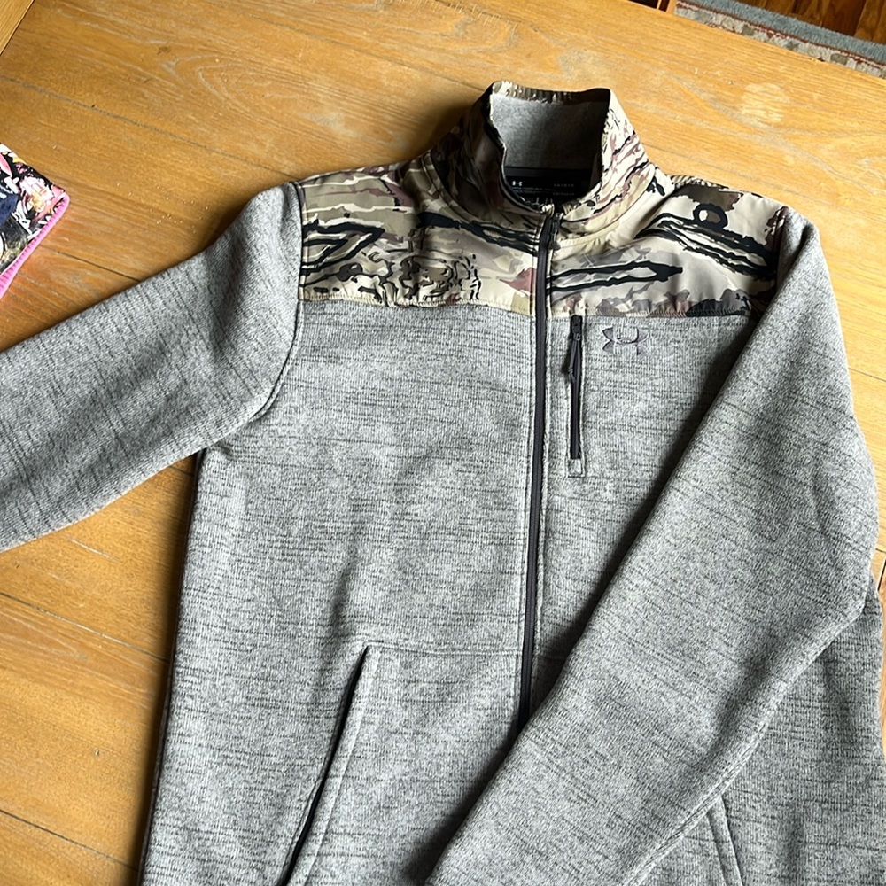 Under armour Full Zip fleece with cammo